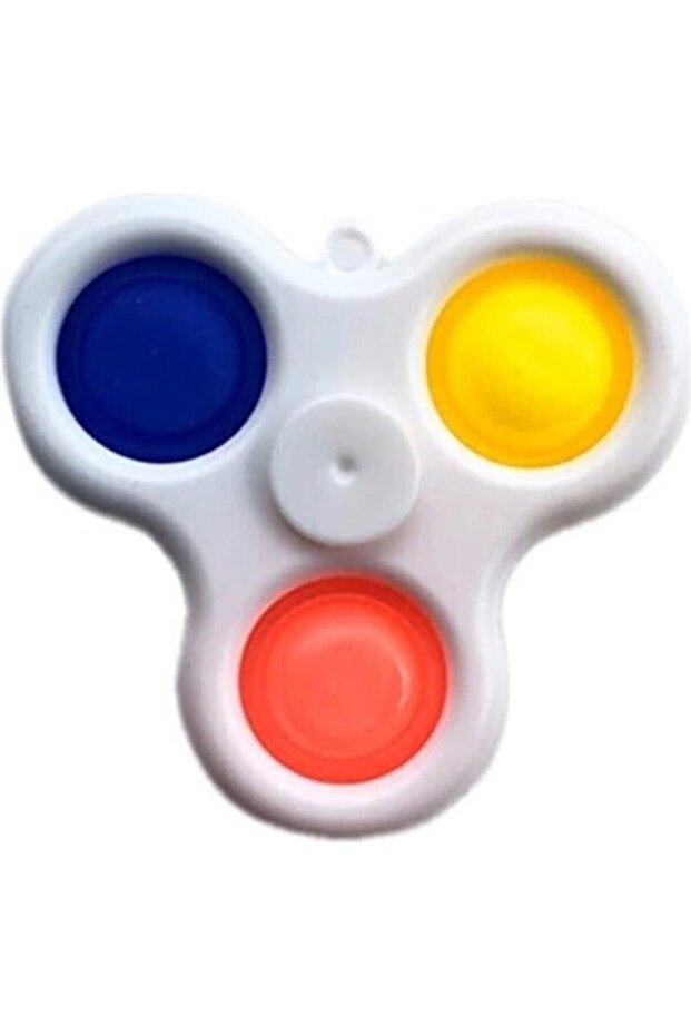 Pop It Dimple Digits Fidget Spinner Stres Çarkı Popitli Stres Çarkı 3 Popit Toys - 1