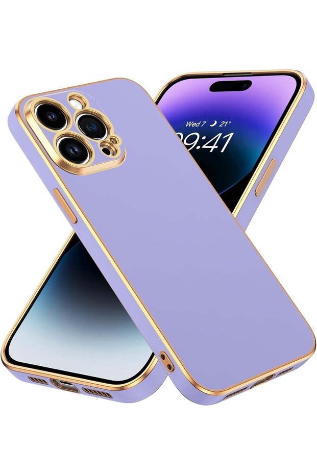 iPhone 13 Pro Max Compatible Case Volet Silicone Soft Silicone in Vivid Colors