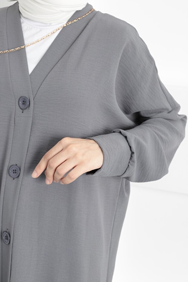 Aerobin Ara Boy Kadın Basic Tunik - 5