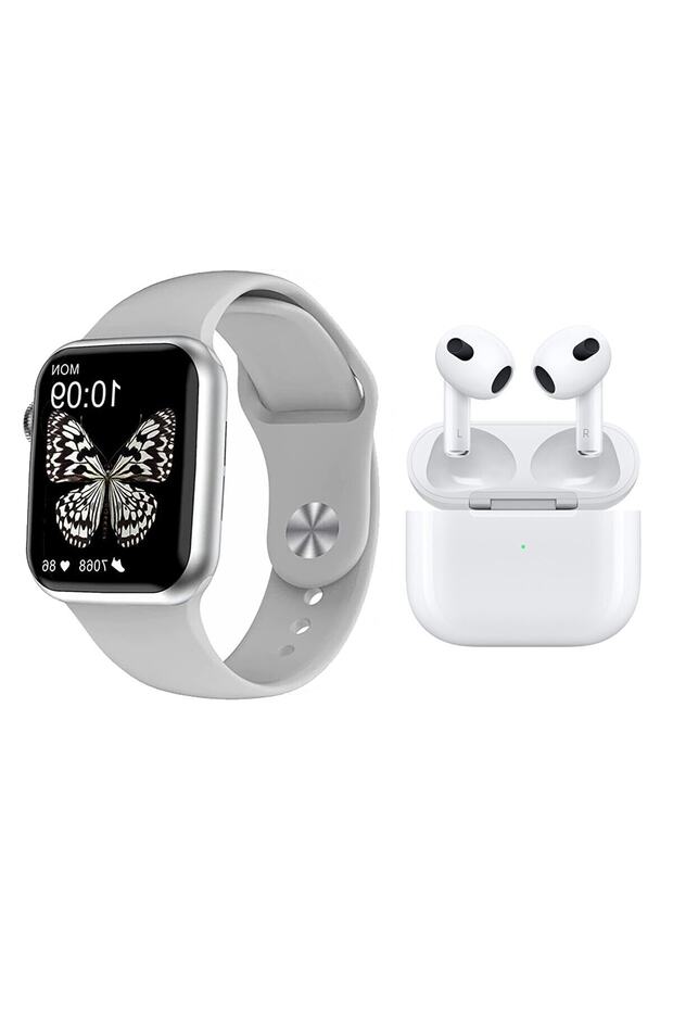 Iphone 11 Pro Max Uyumlu Dtno1 Watch 7 Pro Max Akıllı Saat Tws 3.nesil Bluetooth Kulaklık - 3