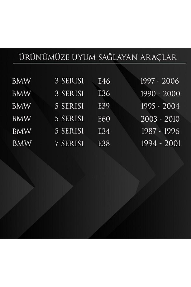 BMW E46,E36,E39,E60,E34,E38 için Motor Kapak Klipsi (Zebra) - 2