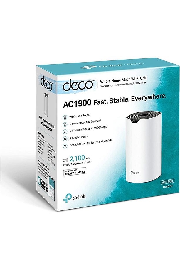 Deco S7 1 Li Paket Ac1900 Tüm Evi Kapsayan Mesh Wifi Sistemi - 3