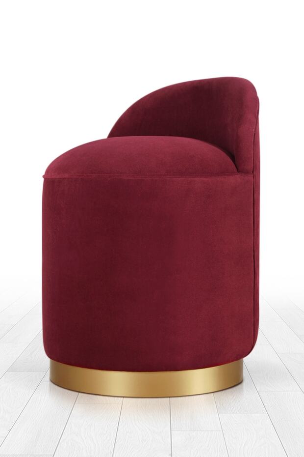 Dover Puf - Bordo - 2