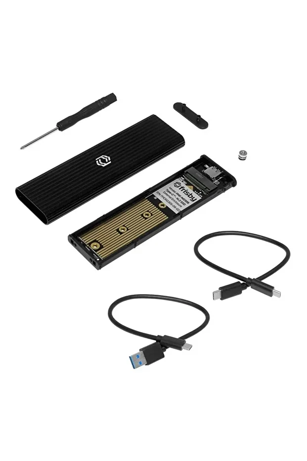 FHC-M2305 TYPE-C USB 3.1 - M.2 PCIE NVME SSD ALÜMİNYUM DİSK KUTUSU - 3