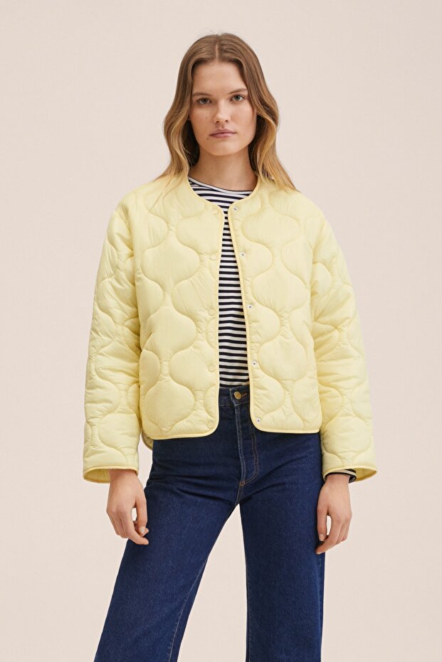 Gelber Damenmantel 27903263 - 2