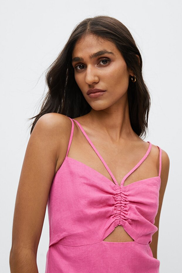 Fuşya Kadın Elbise 37050255 - 5