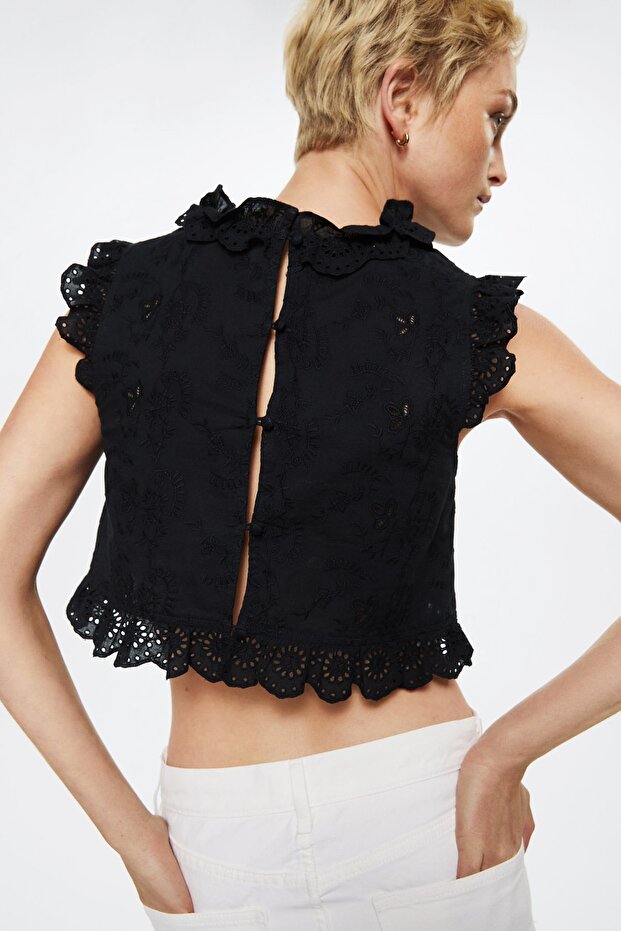 Siyah Kadın Bluz 27059403 - 9