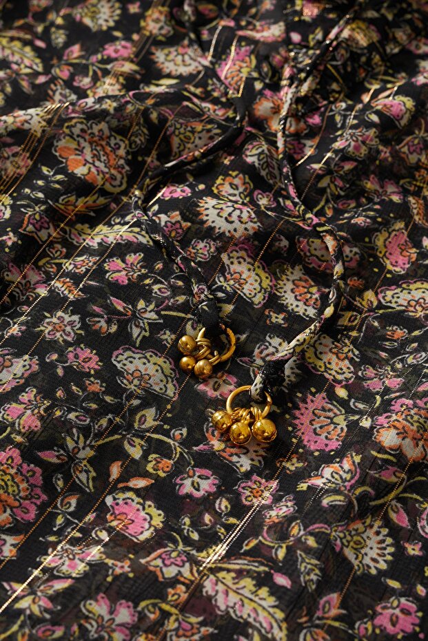 Siyah Kadın Bluz 37010452 - 9