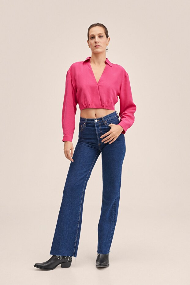 Fuşya Kadın Bluz 27095770 - 1