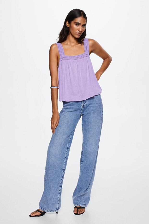 Bluză de damă violet 27019049 - 1