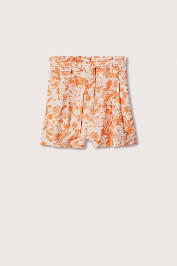 Turuncu Kadın Şort & Bermuda 27058637 - 3