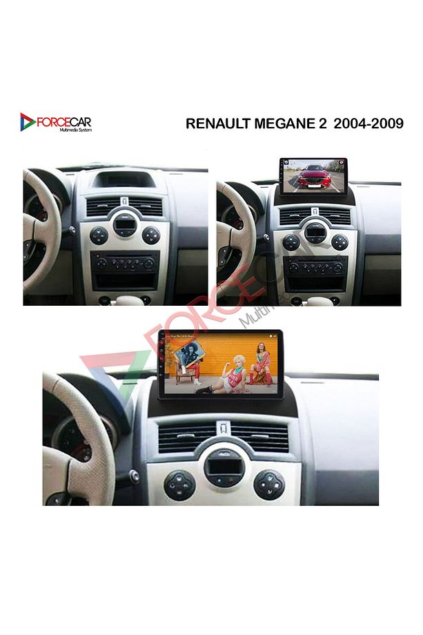 RENAULT MEGANE2 2004-2009 ANDROİD MULTİMEDYA 2.32 KABLOSUZ CARPLAY - 1