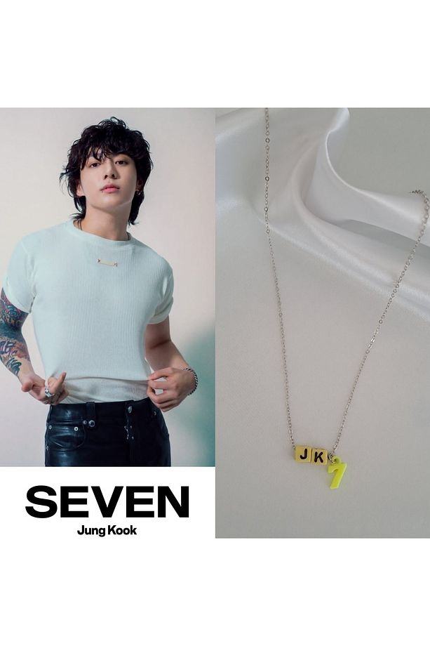 Bts Jungkook Jk 7 Kolye - 1