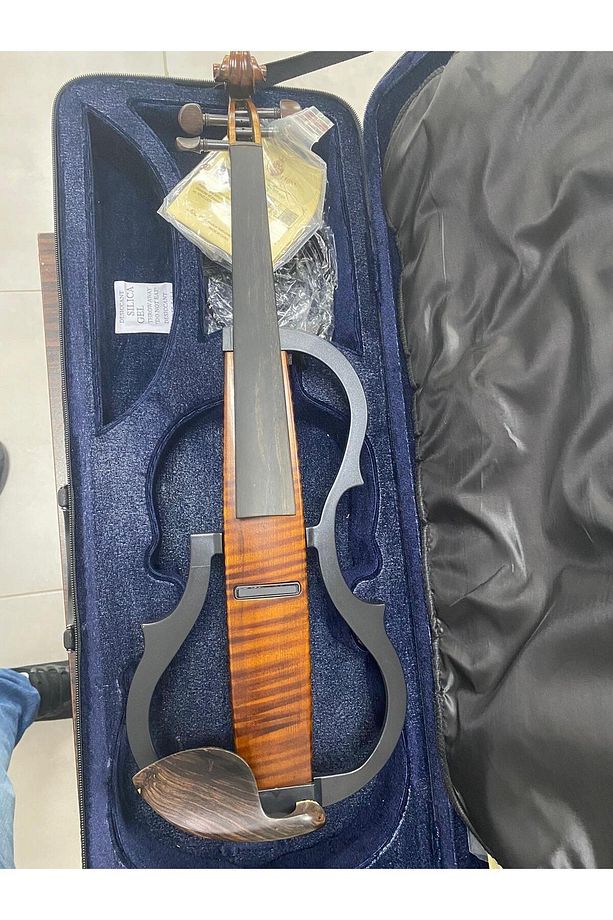 EVA-10 MODEL PROFESYONEL ELEKTRO KEMAN SETİ-ABANOZ AKSAMLI FUL SET - 2