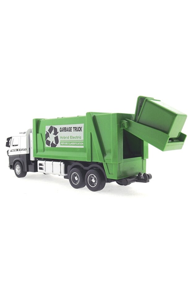 Die Cast Model Çek Bırak Çöp Kamyonu - 3