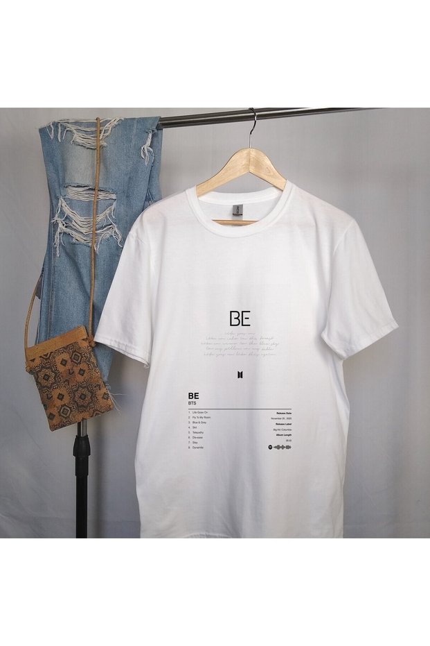 Bts - Be Album Designed Oversize T-shirt