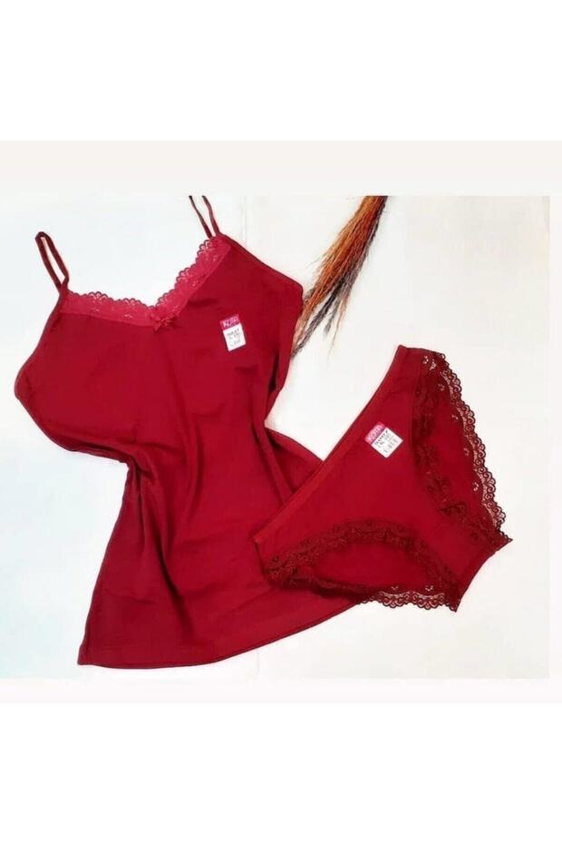 Athlete Panties Set Claret Red New Season