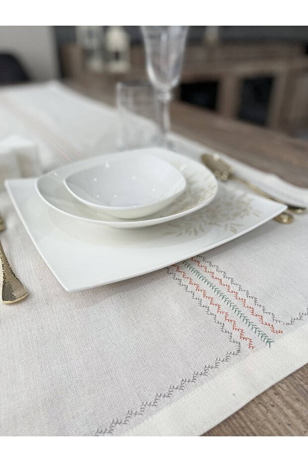 Boemo Linen Runner Table Tape Tablecloth 50x180
