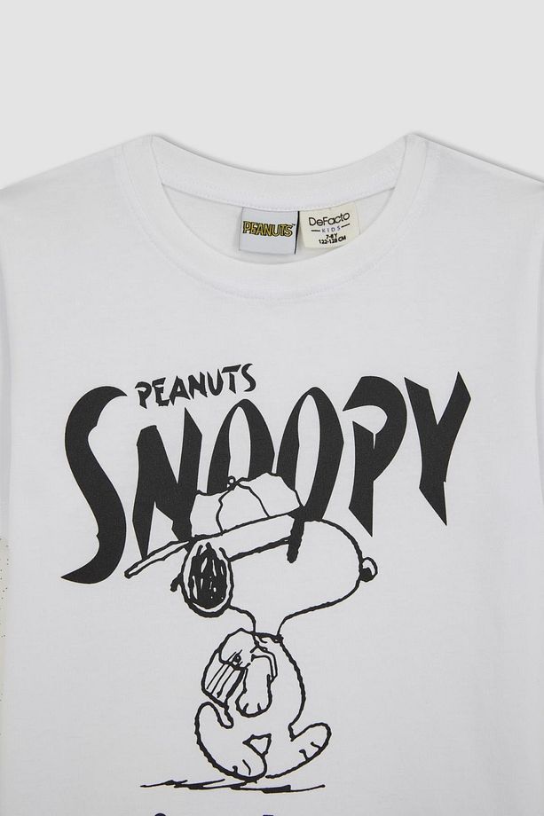 Erkek Çocuk Snoopy Kısa Kollu Şortlu Pijama Takımı A8608a823sm - 4