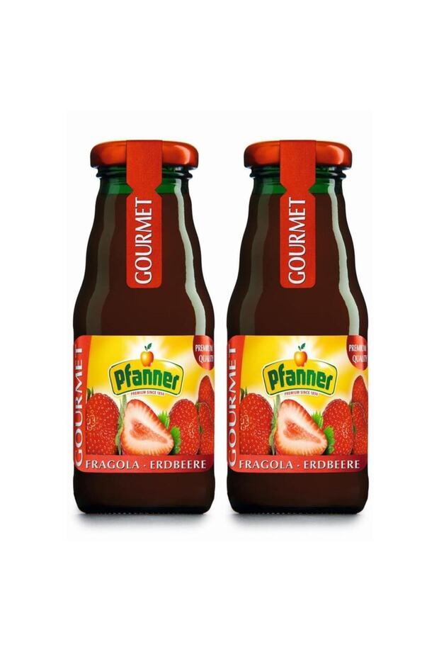 GOURMET ÇİLEK MEYVE SUYU 200 ML X 2 ADET - 1