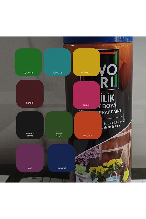 AKRİLİK SPREY BOYA 400 ML FUŞYA - 2