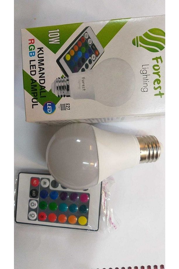 Forest Lighting Kumandalı Rgb Led Ampul - 3