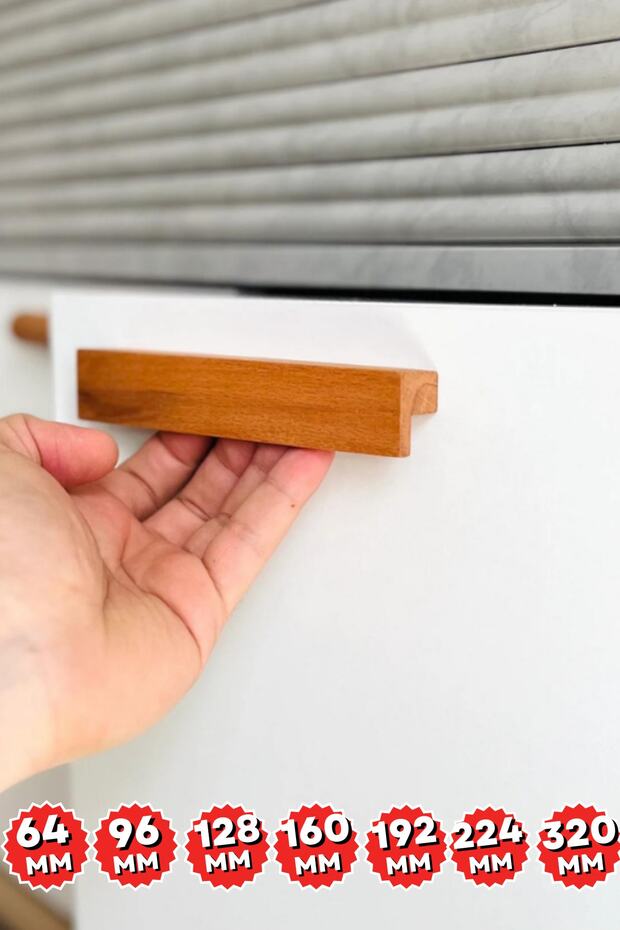 Cabinet Handle, 128 Mm, (12.8 CM), Kitchen Cabinet Handles, Wooden Handle, Drawer Handle, Handle,