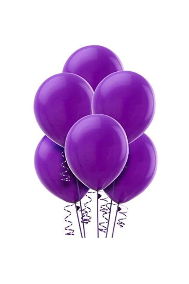 10 Pieces Pastel Purple Color Balloon