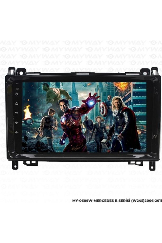 Myway Mercedes B150-B180-B200 Android 12 Kablosuz Carplay Navigasyon Multimedya Ekran Teyp - Myway M - 4