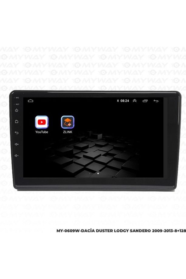 Myway Dacia Duster-Lodgy-Sandero Android Multimedya Carplay Navigasyon Ekran - 8gb RAM+128 GB HDD - - 3