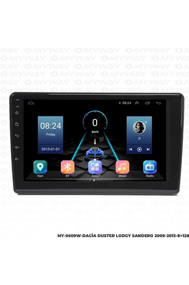 Myway Dacia Duster-Lodgy-Sandero Android Multimedya Carplay Navigasyon Ekran - 8gb RAM+128 GB HDD - - 4