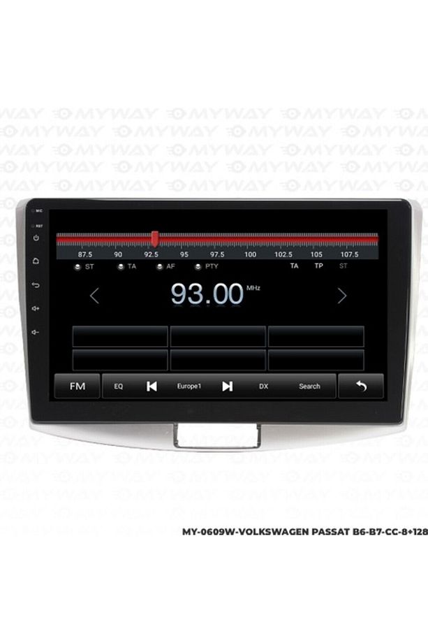 Myway Vw Passat B6-B7-Cc Android Multimedya Carplay Navigasyon Ekran - 8gb RAM+128 GB HDD - Myway - 2