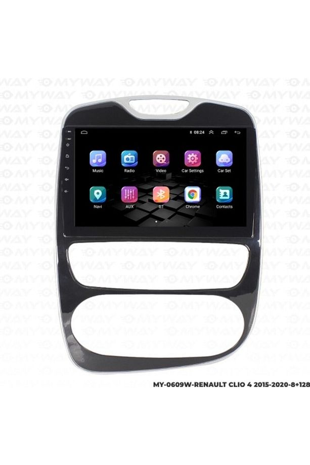 Myway Clio 4 Android Multimedya Carplay Navigasyon Ekran - 8gb RAM+128 GB HDD - Myway - 2