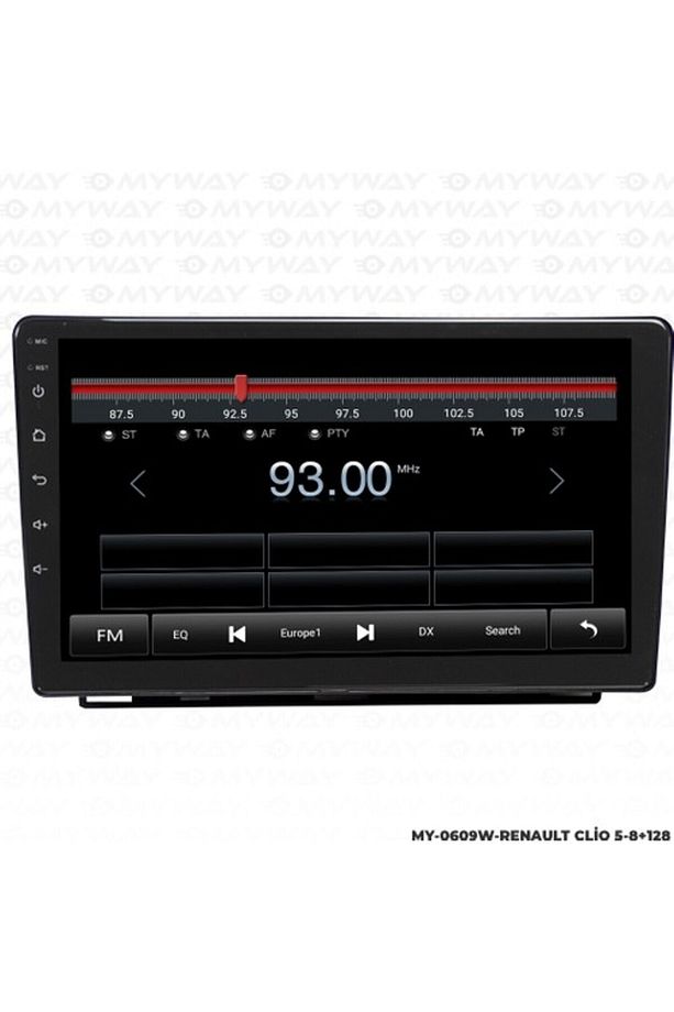 Myway Renault Clio 5 Android Multimedya Carplay Navigasyon Ekran - 8gb RAM+128 GB HDD - Myway - 2