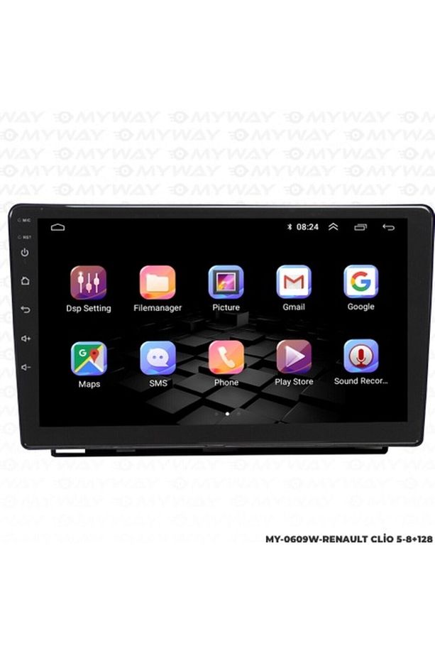 Myway Renault Clio 5 Android Multimedya Carplay Navigasyon Ekran - 8gb RAM+128 GB HDD - Myway - 3