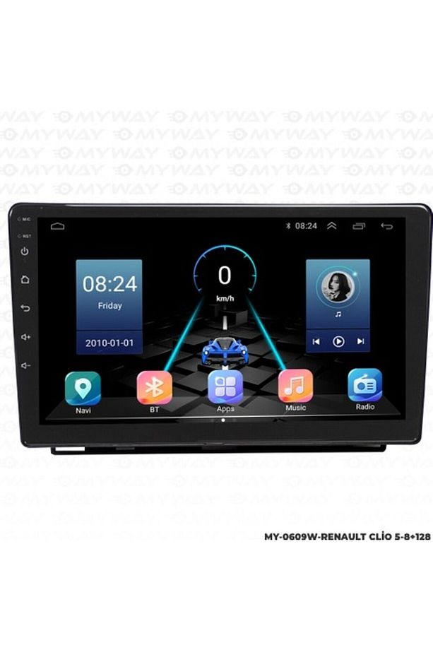 Myway Renault Clio 5 Android Multimedya Carplay Navigasyon Ekran - 8gb RAM+128 GB HDD - Myway - 4