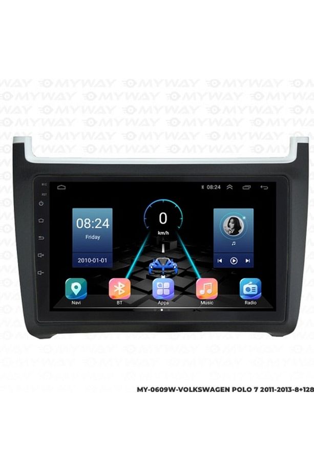 Myway Vw Polo 7 Android Multimedya Carplay Navigasyon Ekran - 8gb RAM+128 GB HDD - Myway - 2