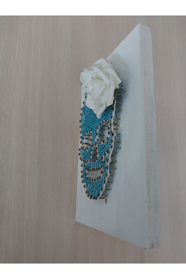 String Art/ Filografi /İp Sanatı/ Anahtarlık/ Duvar Tablosu/ Duvar Anahtarlığı - 2