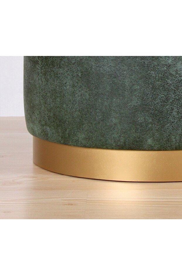 Luton Deri Puf - Yeşil - 5