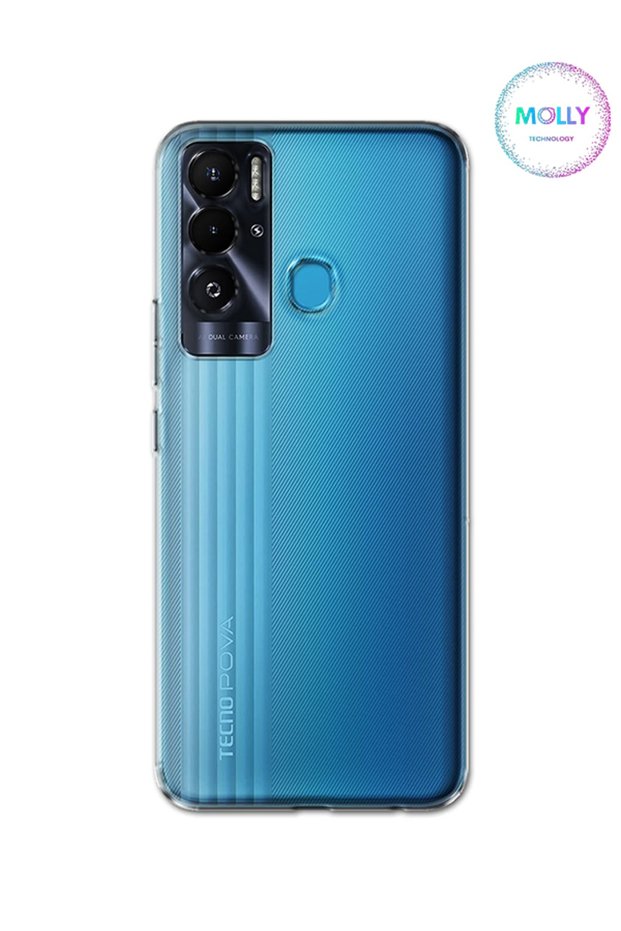 حافظة سيليكون شفافة بجودة AA لهاتف Tecno Pova NEO