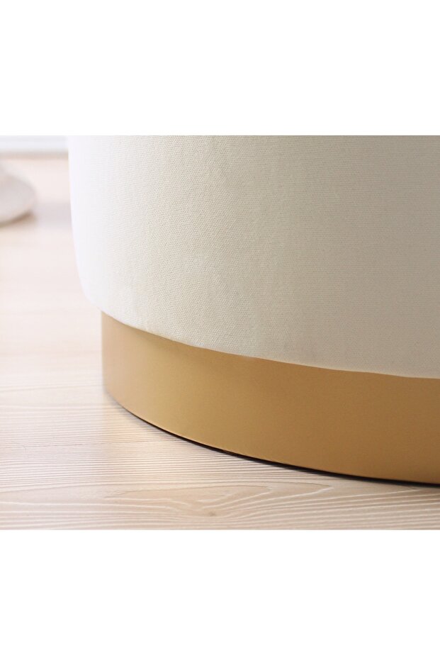 Dover Puf - Krem - 5