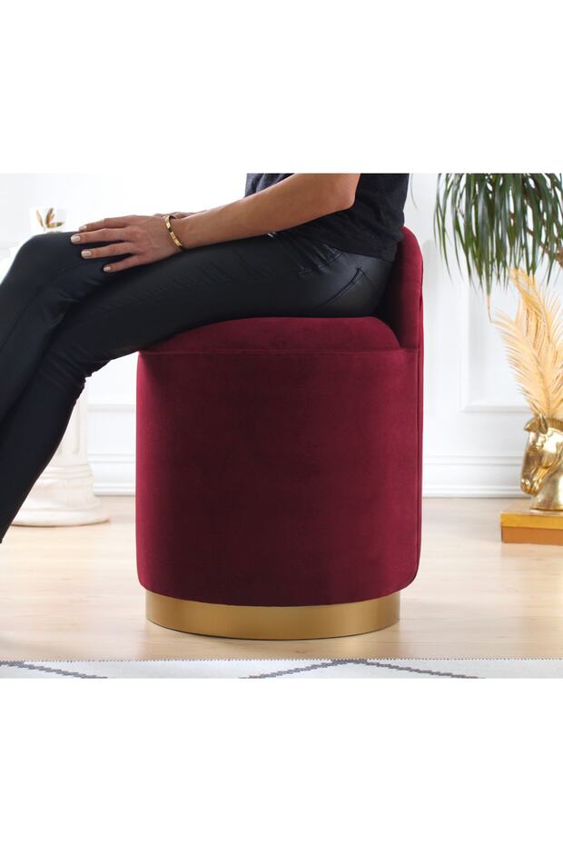 Dover Puf - Bordo - 3