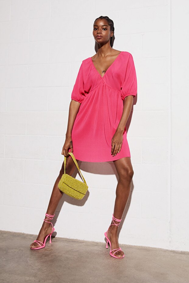 Fuşya Kadın Elbise 37001043 - 7