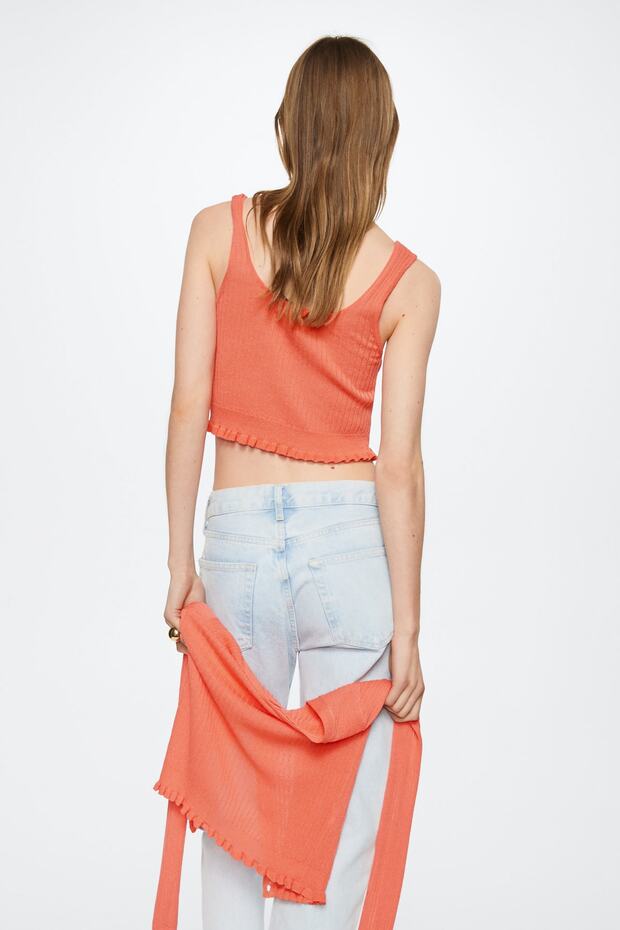 Rote Damenbluse 37000456 - 8