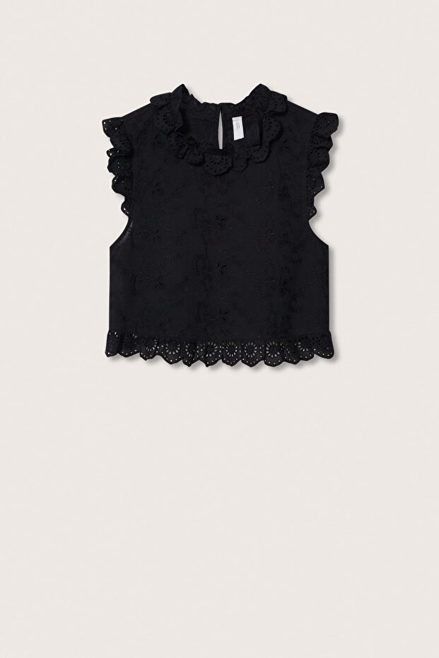 Siyah Kadın Bluz 27059403 - 3