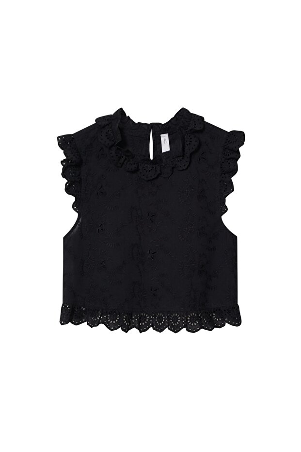 Siyah Kadın Bluz 27059403 - 4