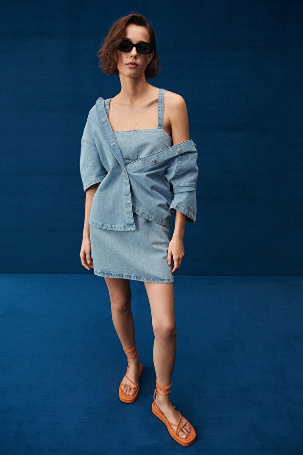 37091279 Kadın / Kız Light Blue - 8