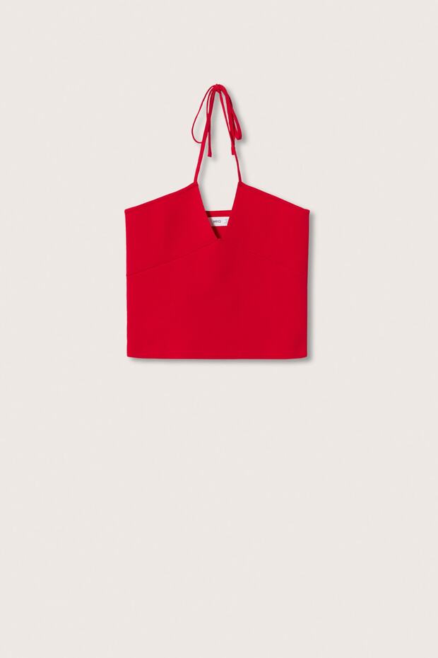 Rote Damenbluse 37010454 - 3