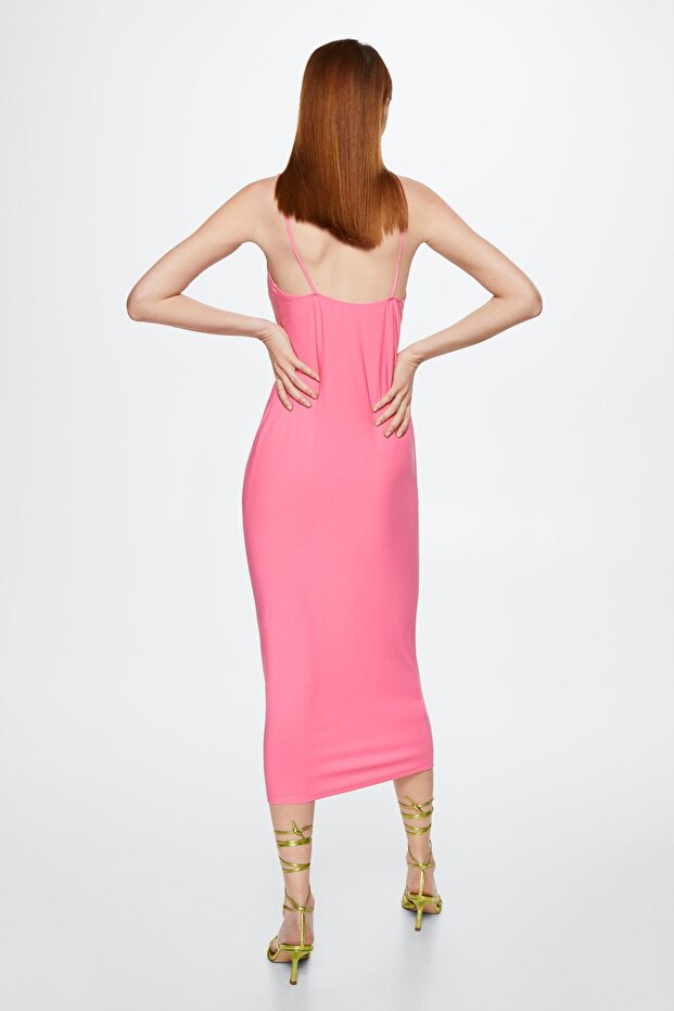 Pembe Kadın Elbise 37022005 - 11