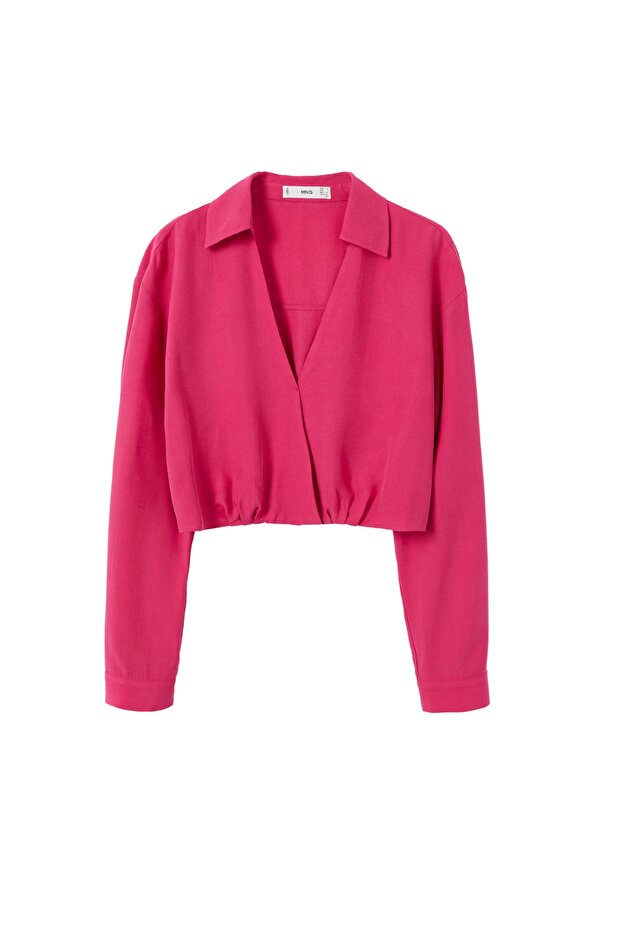 Fuşya Kadın Bluz 27095770 - 4